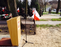 71. rocznica mordu mieszkańców Poturzyna przez nacjonalistów ukraińskich w dn. 1 kwietnia 1944r. przy pomniku ku czci pomordowanych w Poturzynie 12.04.2015