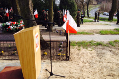 71. rocznica mordu mieszkańców Poturzyna przez nacjonalistów ukraińskich w dn. 1 kwietnia 1944r. przy pomniku ku czci pomordowanych w Poturzynie 12.04.2015