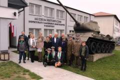 Członkowie ŚZŻAK Okręg Zamość Koło Rejonowe Hrubieszów uczestniczyli w spotkaniu w Muzeum Historycznym Inspektoratu Zamojskiego AK w Bondyrzu, 10.11.2020