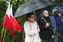 Uroczystości upamiętniające poległych i pomordowanych mieszkańców wsi Obrocz, 27.09.2020