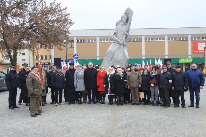 Uroczystości z okazji 77. rocznicy powstania Armii Krajowej, Hrubieszów, 14.02.2019