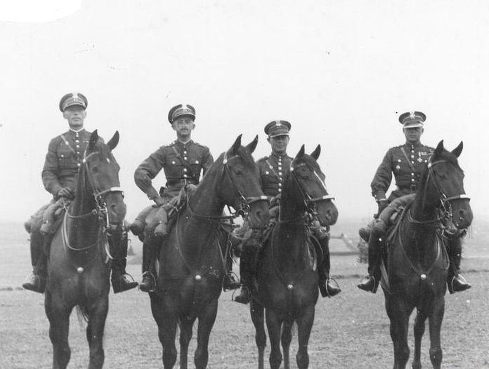 Suwałki 1935 Ekipa kawalerii KOP