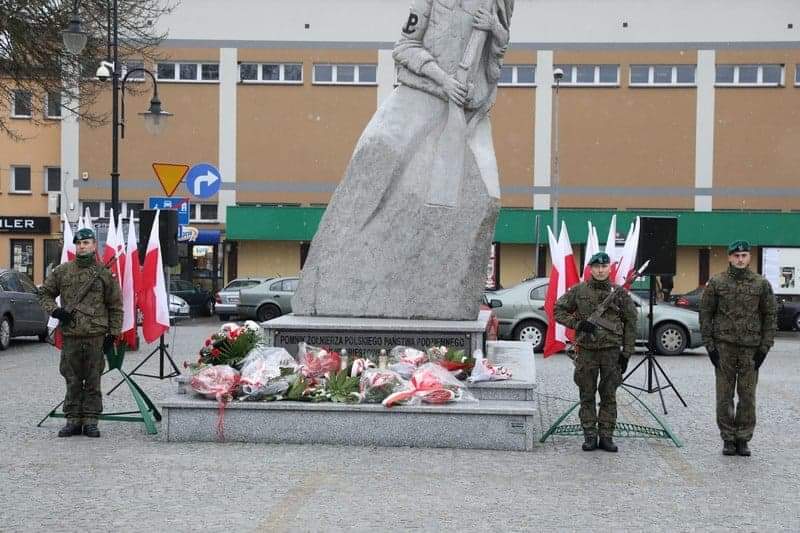 78. rocznica powstania armii krajowej, hrubieszów 2020.